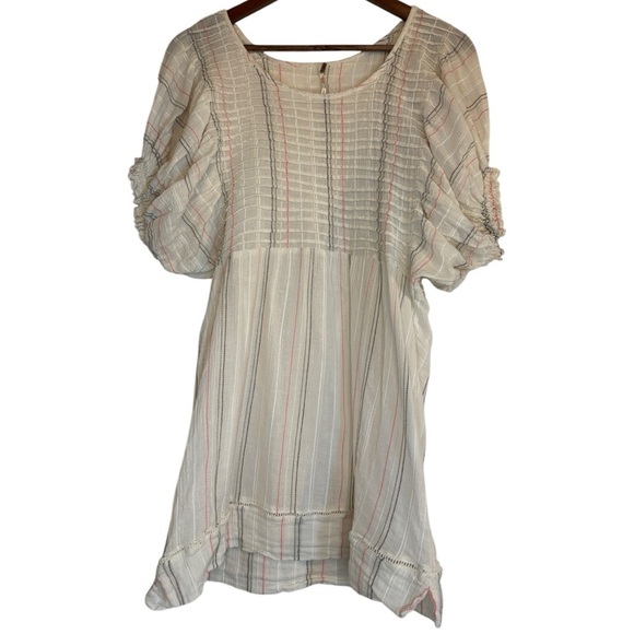 Free People Elise Gauzy Tunic/Mini Dress Woman’s Size Small - Picture 2 of 8